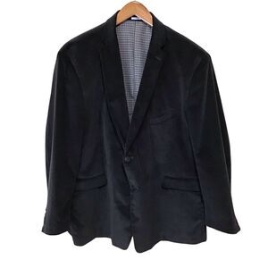 Saddlebred Heritage Corduroy Dark Brown Sport Coat Blazer Jacket 56R